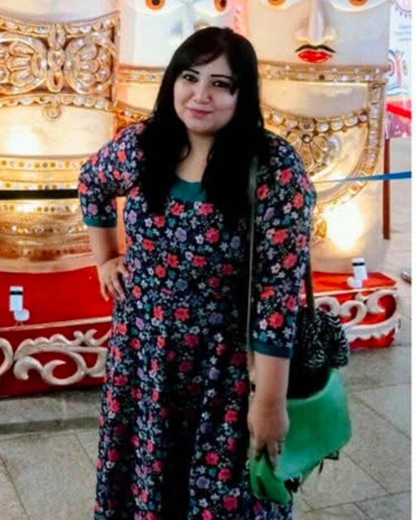 Debarati Mukherjee Ghosh  before transformation